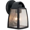ohgreen Kelsey wandlamp - helder glas mat zwart e27 40w