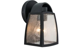 ohgreen Kelsey wandlamp - helder glas mat zwart e27 40w