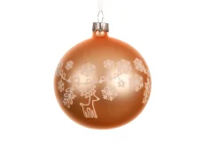 ohgreen Kerstbal glas mat kerstdecoratie