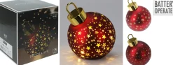 ohgreen Kerstbal met led 15cm