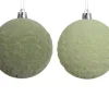 ohgreen Kerstbal polystyreen fluweel