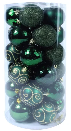 ohgreen Kerstbal woudgroen (30sts)