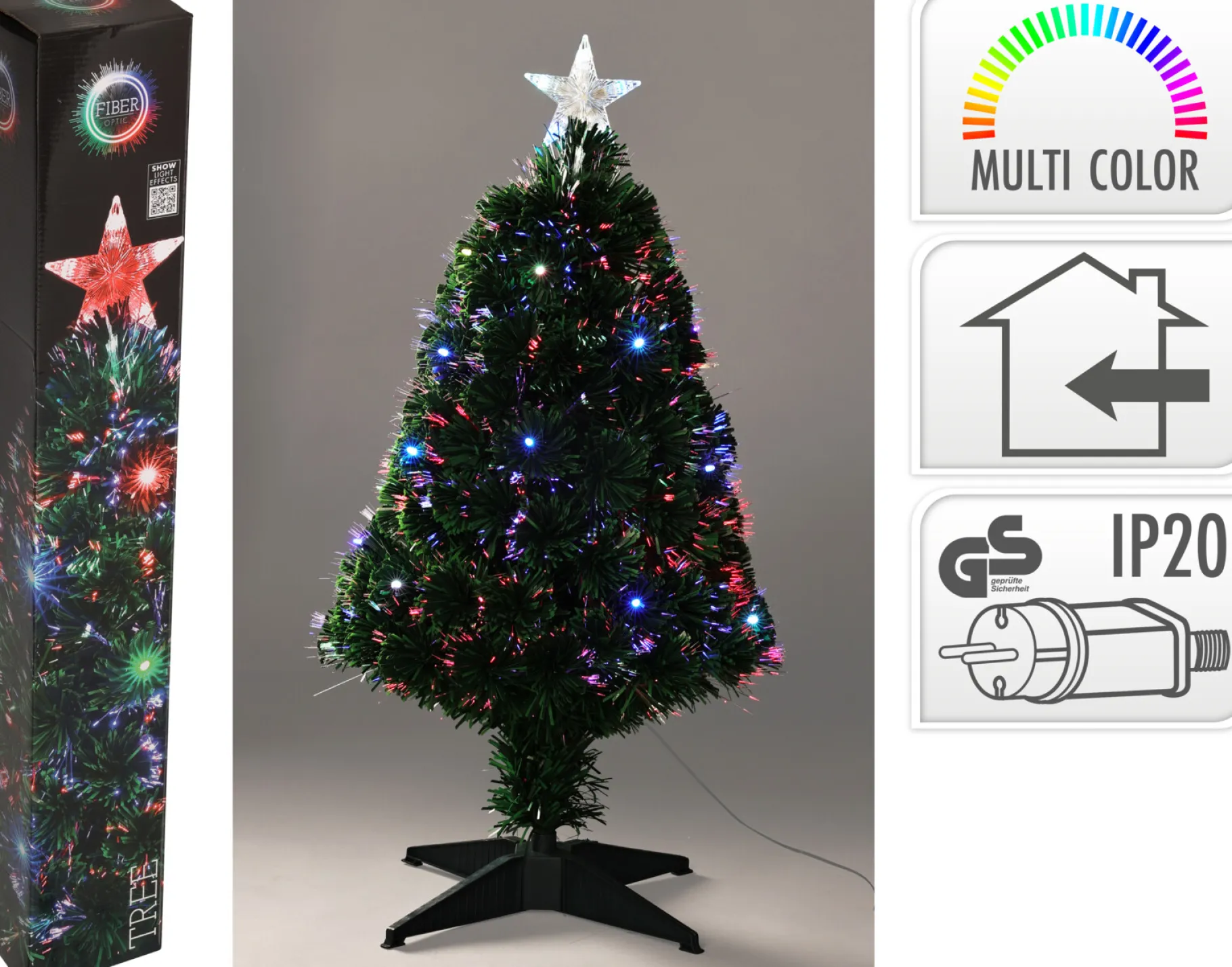 ohgreen Kerstboom 90cm fiber optic