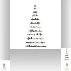 ohgreen Kerstboom met muurbevestiging 120cm