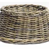 ohgreen Kerstboomhuls rotan grijs d75h20cm
