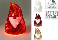 ohgreen Kerstman met led 14cm