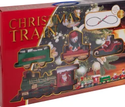 ohgreen Kersttrein set met 39 stuks