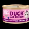 ohgreen Kitten eend&kip in saus 85g