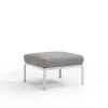 ohgreen Komodo pouf bianco grigio