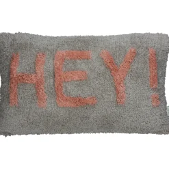 ohgreen Kussen "hey!" perzik