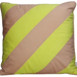 ohgreen Kussen strepen fluweel