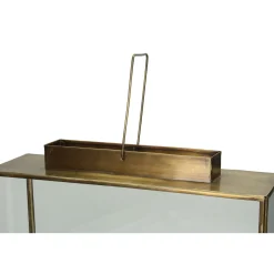ohgreen Lantaarn messing goud 35x10x34cm