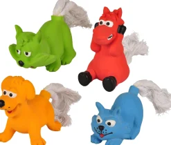 ohgreen Latex dier met touw 8cm display