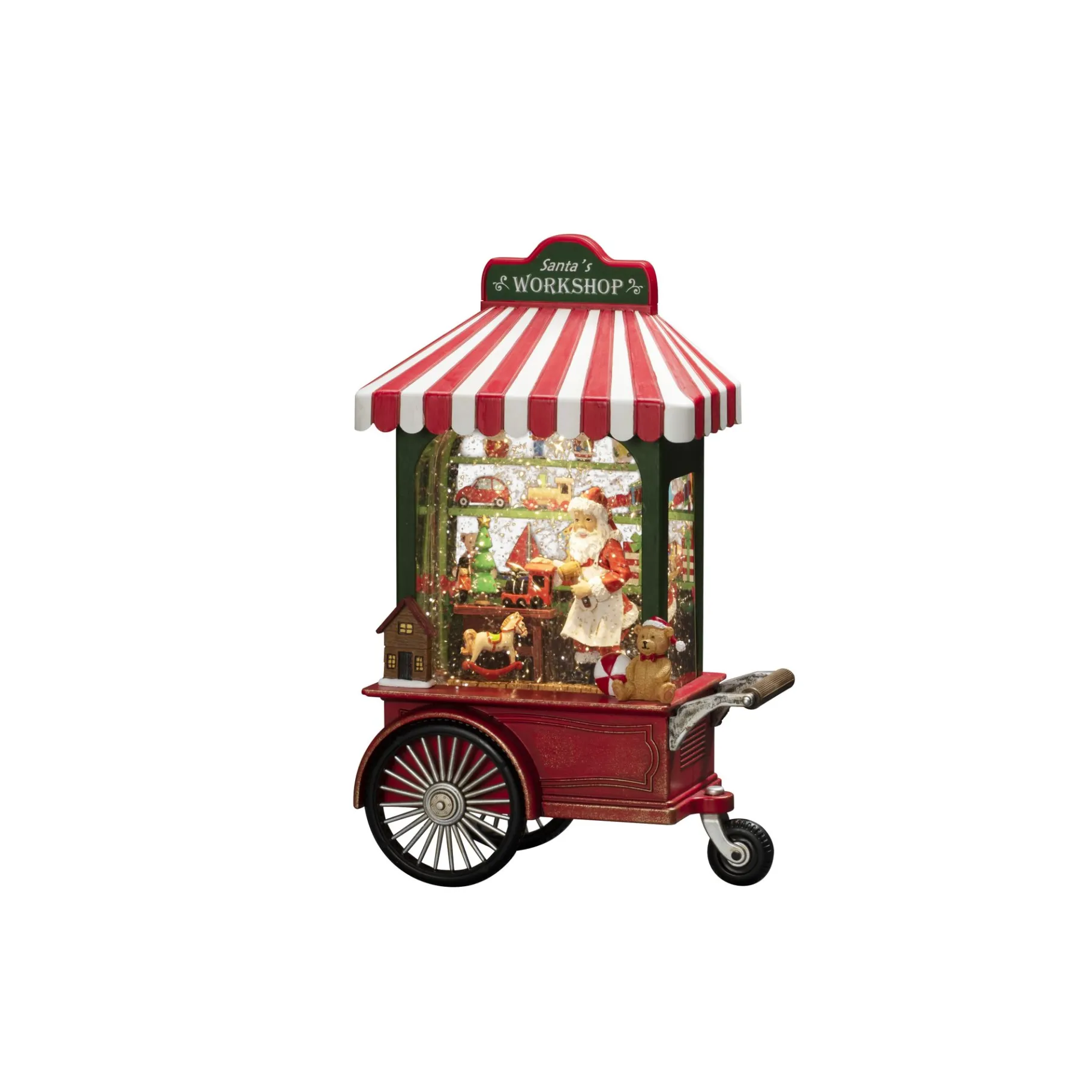 ohgreen Led kerstlantaarn werkplaats van de kerstman