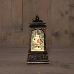 ohgreen Led lantaarn kerstman glitterwater