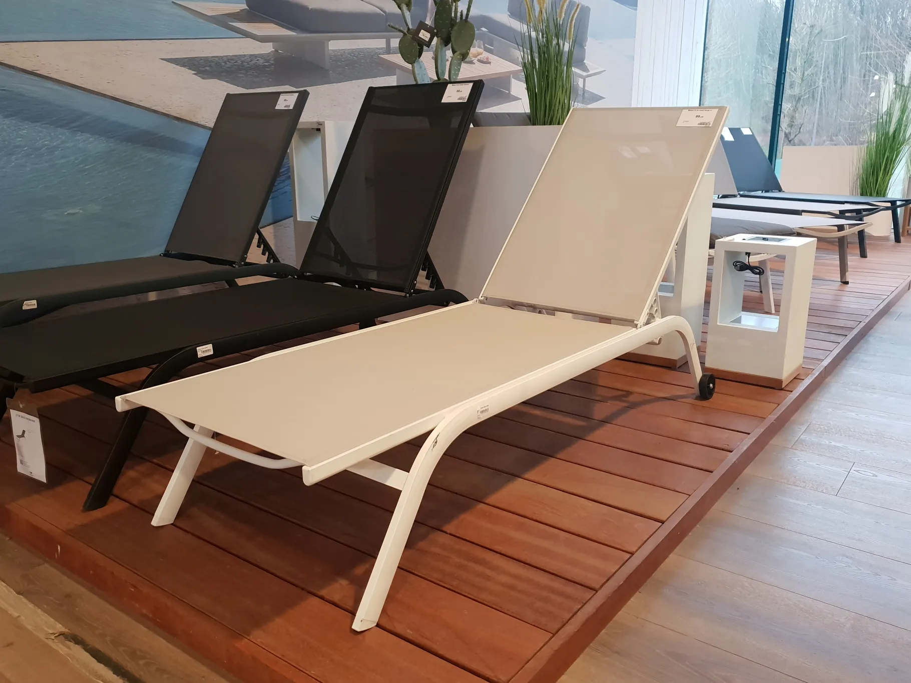 ohgreen Ligbed Mason wit/licht grijs