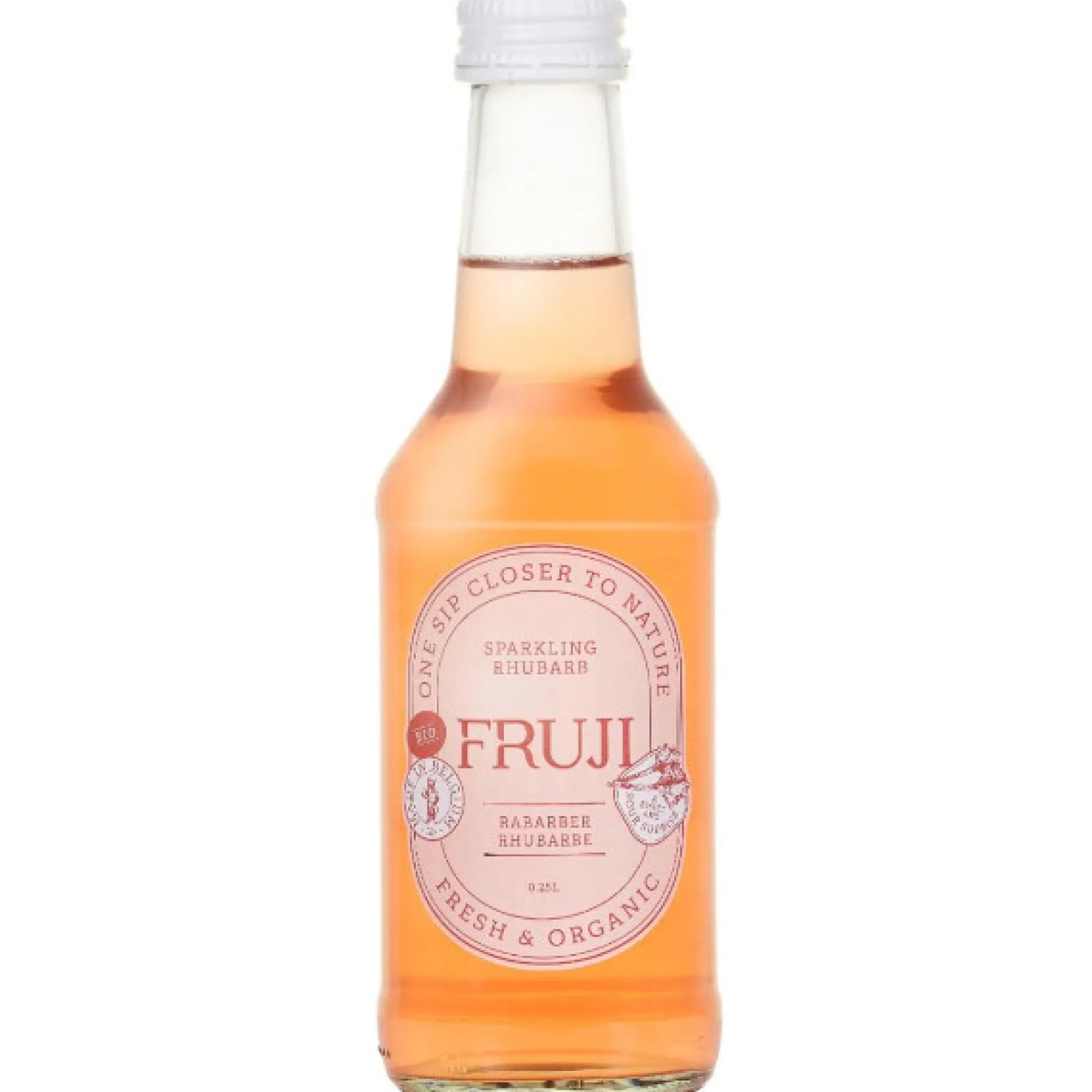 ohgreen Limonade rabarber bruisend 25cl