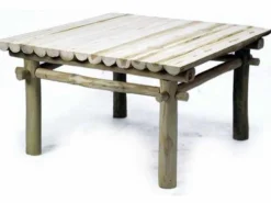 ohgreen Lounge tafel teak natural 80x80h40cm