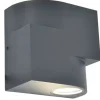 ohgreen Marbo wandlamp donkergrijs gu10 2*max.15ww