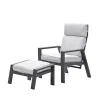 ohgreen Max verstelbare relaxfauteuil met voetenbank