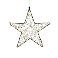 ohgreen Metalen ster met 200 led lampjes