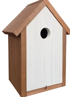 ohgreen Mezenkast 19,5x13x27 dubbel dak wit