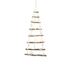 ohgreen Micro led kerstboom hout steady batterij