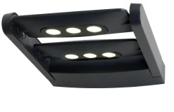 ohgreen Mini ledspot wandlamp donkergrijs led 18w
