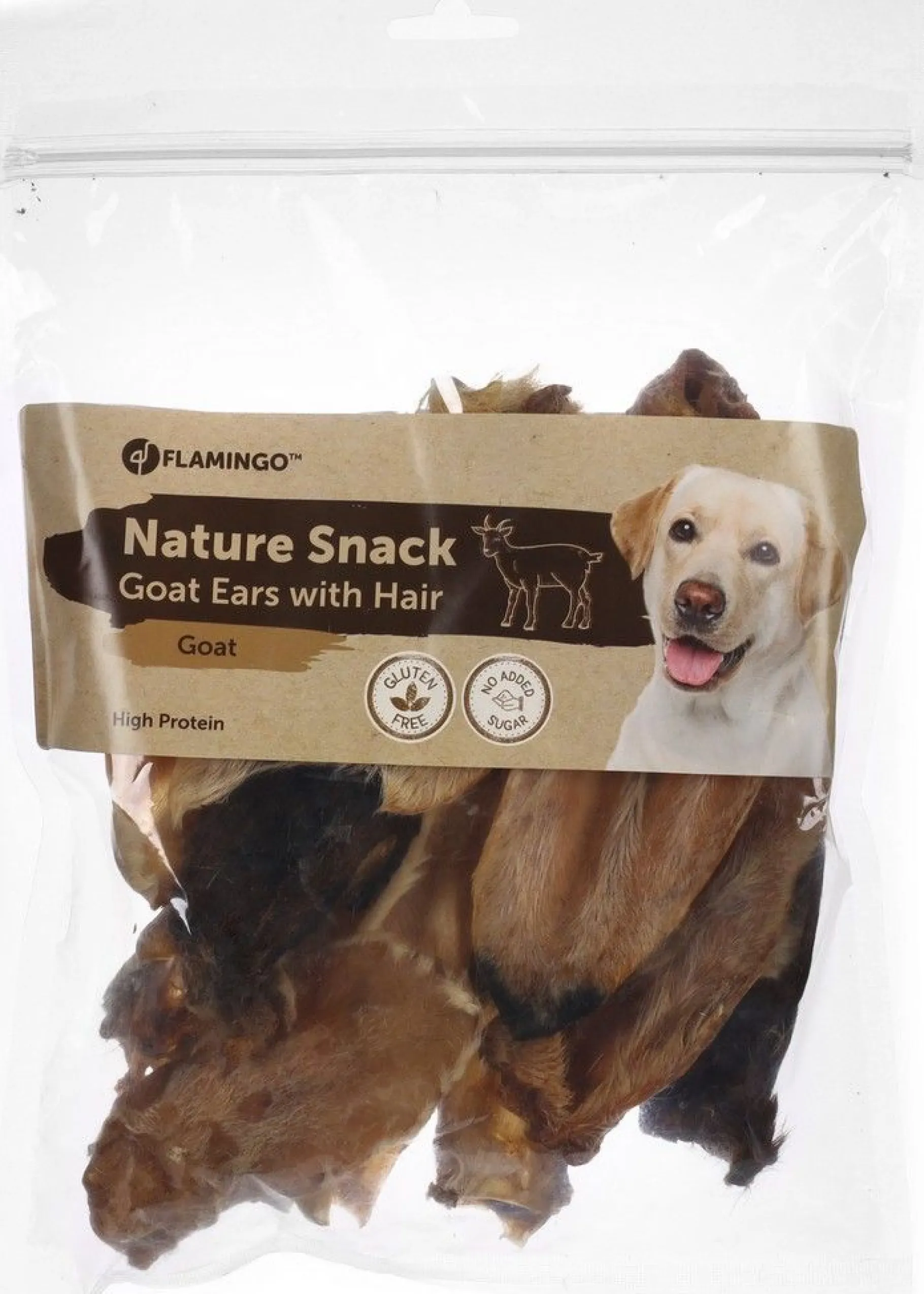 ohgreen Nature snack geitenoren met haar 200gr