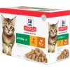 ohgreen Natvoer voor katten science plan kitten kip en kalkoen 85g multipack