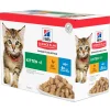 ohgreen Natvoer voor katten science plan kitten kip en zeevis 85g multipack