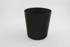 ohgreen ORCHIDEEPOT CONISCH BASIC Ø 14CM MAT ZWART