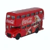 ohgreen Oxford christmas bus coca-cola 1:76 rood