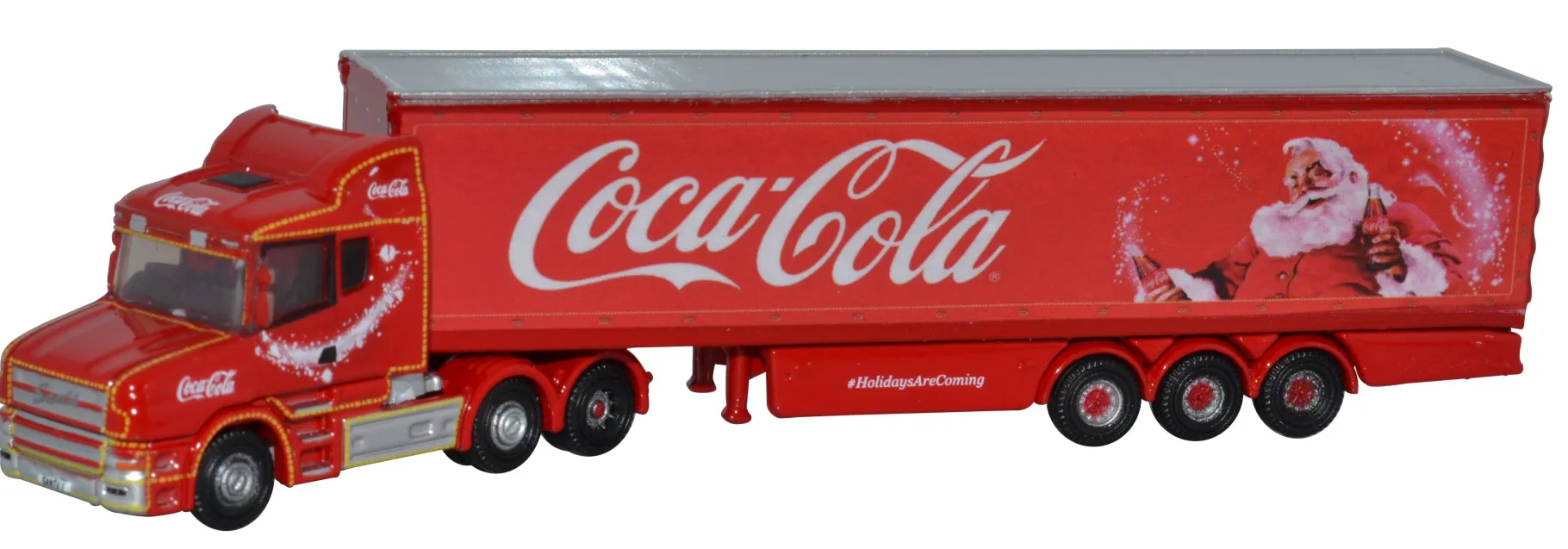 ohgreen Oxford christmas truck coca-cola 1:148 rood