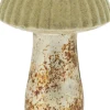ohgreen Paddenstoel in glas beige 9cm