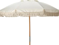 ohgreen Parasol houtstok creme