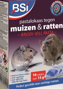 ohgreen Pastalokaas tegen ratten en muizen Brodi-Kill
