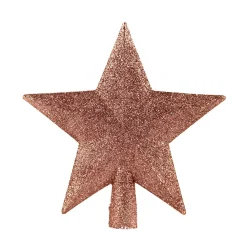 ohgreen Piek ster glitter oudroze