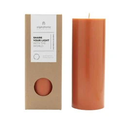 ohgreen Pillar kaars terra