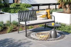 ohgreen Pisa tuinbank donkergrijs/zand