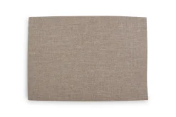 ohgreen Placemat 43x30cm beige fabric look Dinner