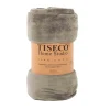ohgreen Plaid cosy microflanel 130x160cm, taupe