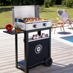 ohgreen Plancha gas RVS duo Edition 260 gas