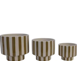 ohgreen Planter dolomiet wit 10cm