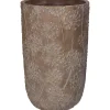 ohgreen Planter paardebloem beton goud 18x18x30cm