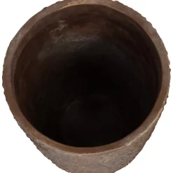 ohgreen Planter paardebloem beton goud 18x18x30cm