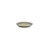 ohgreen Plat bord 15x13,5 groen/grijs flint