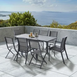 ohgreen Plooistoel Modulo grijs antraciet