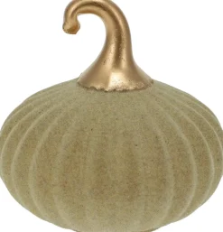 ohgreen Pompoen in glas beige 10cm