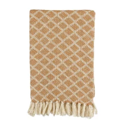 ohgreen Poplar plaid oker - l190xb140cm